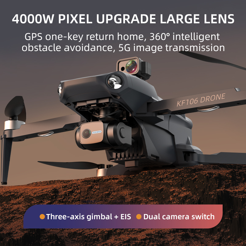 2022 NEW KF106 Max Drone 8K Pr - Rc Helicopter Charger review and price