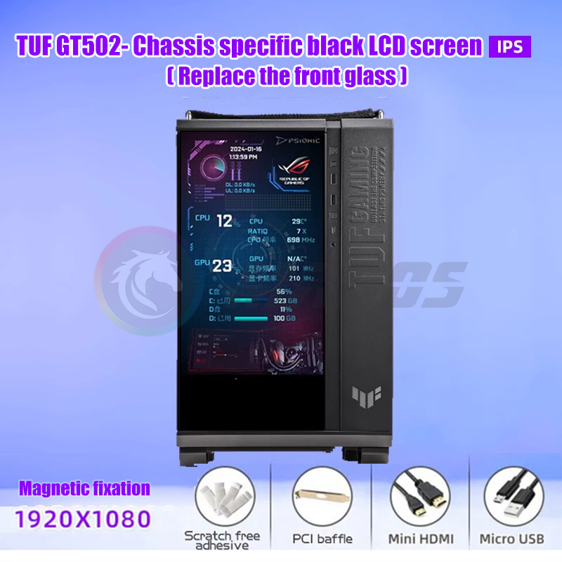 ASUS TUF GT502 Cabinet Front P - Eachine Drone E010 review and price